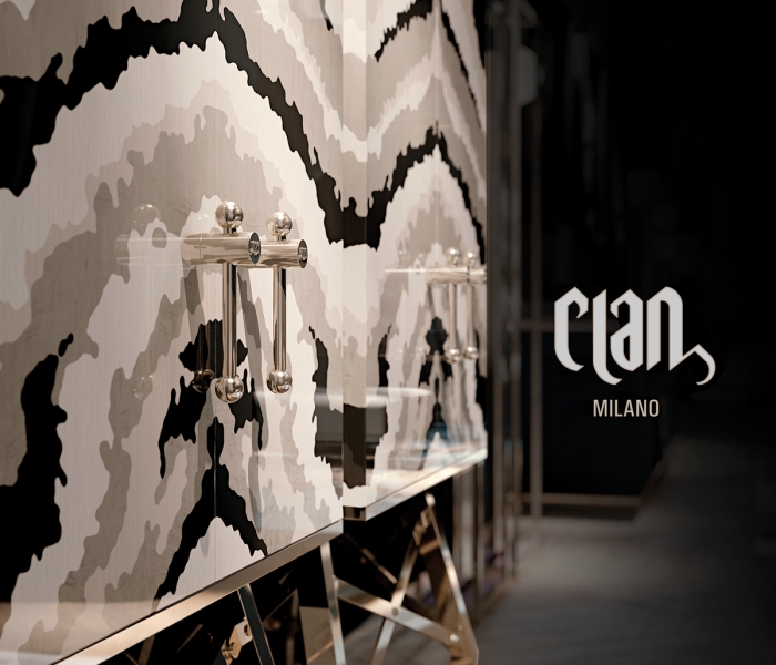 Clan Milano | SALONE DEL MOBILE MILANO 2018   Hall3xLux Stand G23 G27